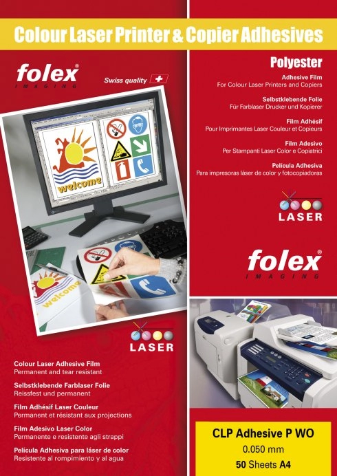 Een folex color-laserfolie clp adhesives p wo din a3 koop je bij NiceSupplies.nl