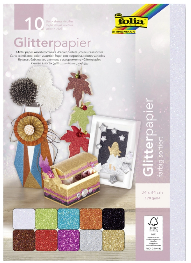 Een folia Glitterpapier koop je bij NiceSupplies.nl