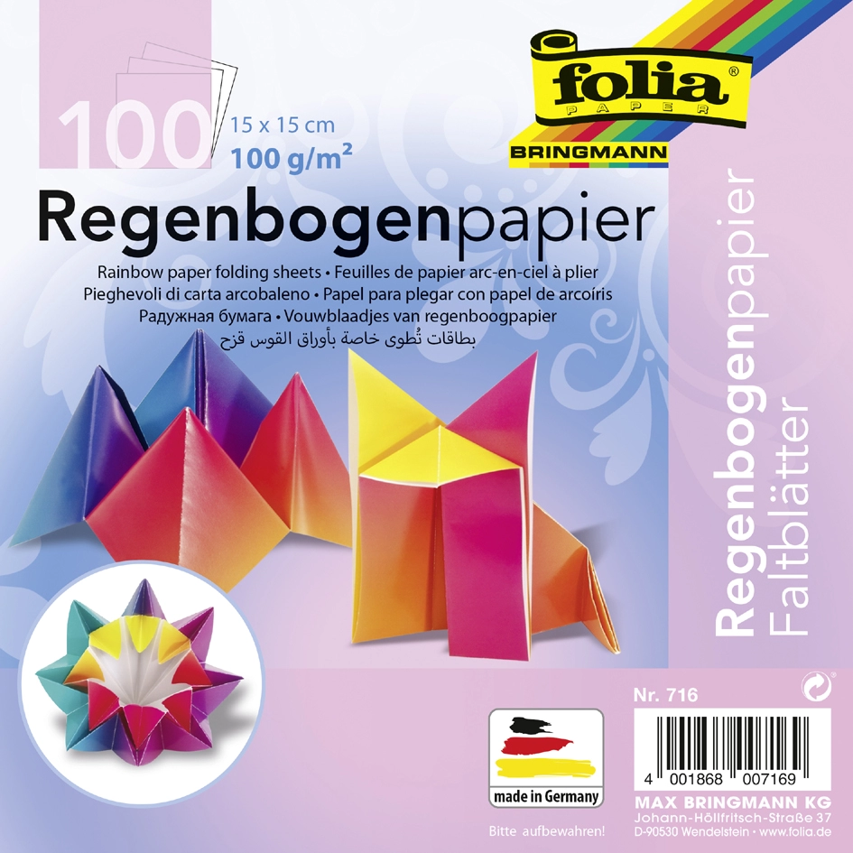 Een folia Regenbogen-Fal koop je bij NiceSupplies.nl