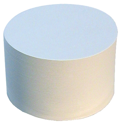 Een folia blanco-biervilte rond diameter 107mm koop je bij NiceSupplies.nl