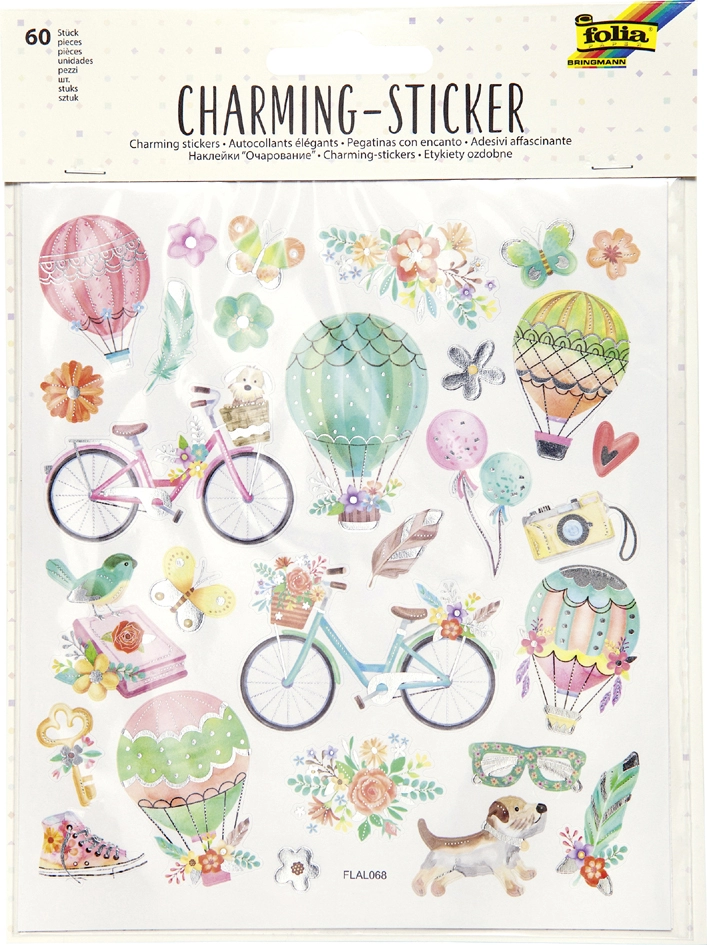 Een folia charming sticker 'spring' koop je bij NiceSupplies.nl