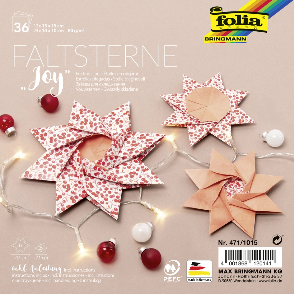 Een folia faltsterren-set joy (meißner-technik) koop je bij NiceSupplies.nl