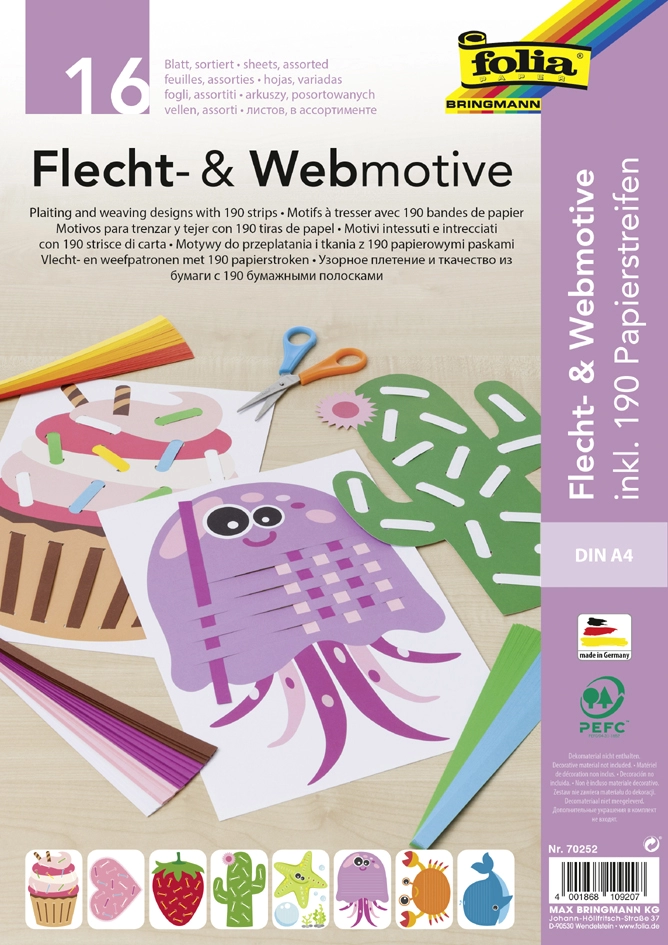 Een folia flecht-en webmotive set din a4 16 vel koop je bij NiceSupplies.nl