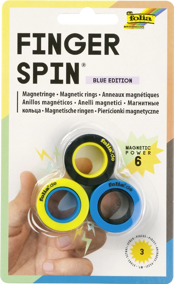 Een folia magnetringe finger spin pink edition koop je bij NiceSupplies.nl