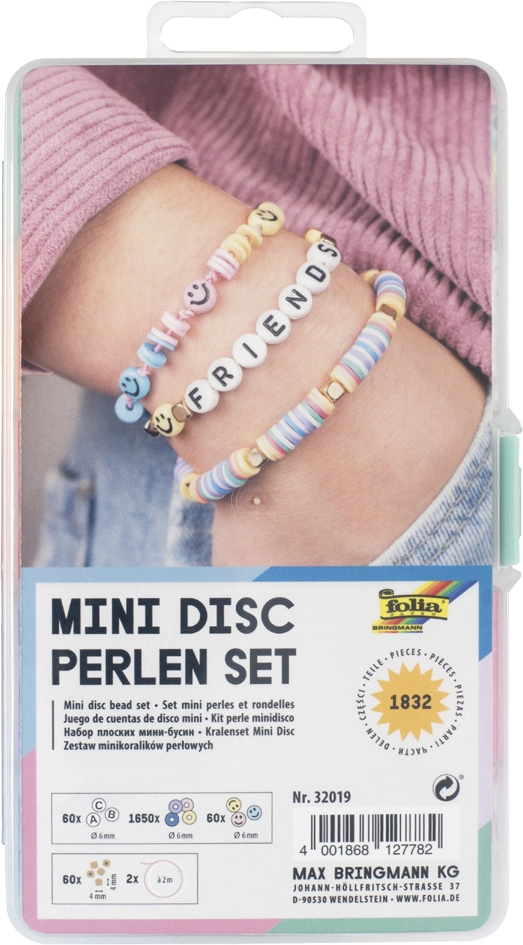 Een folia mini disc kralen-set 1.832 teile koop je bij NiceSupplies.nl