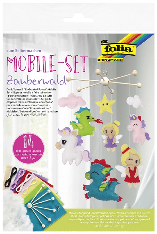 Een folia mobile-set zauberwald 14-delig koop je bij NiceSupplies.nl