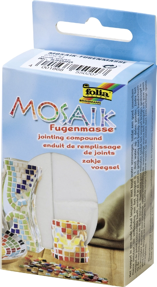 Een folia mosaik-fugenmasse 250 g wit koop je bij NiceSupplies.nl