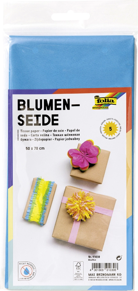 Een folia vloeipapier (b)500x(h)700 mm 20gr violet koop je bij NiceSupplies.nl