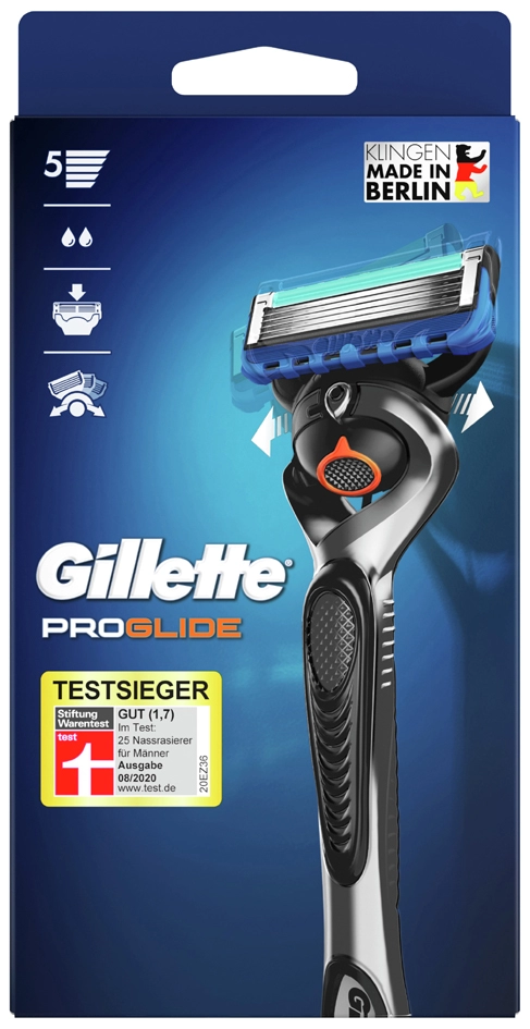 Een gillette vervanginsmesjes proglide 4 stuks pak koop je bij NiceSupplies.nl