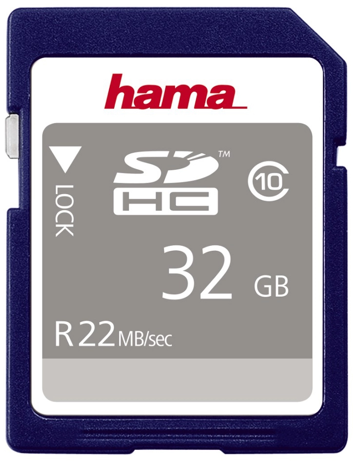 Een hama geheugenkaart secure digital high capacity goud 16 gb koop je bij NiceSupplies.nl