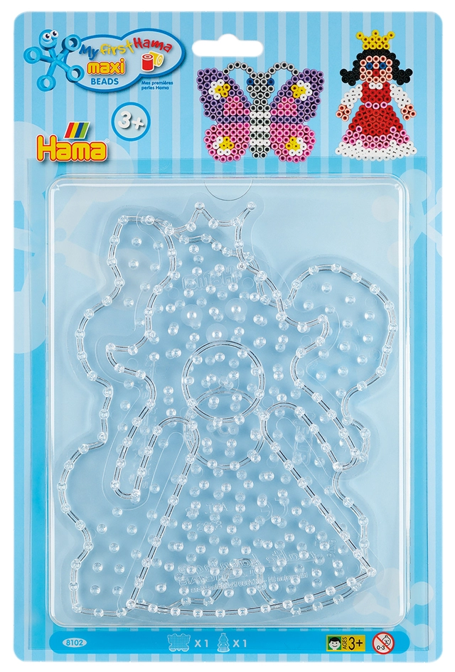 Een hama stiftplaten schmetterling prinzessin in blister koop je bij NiceSupplies.nl