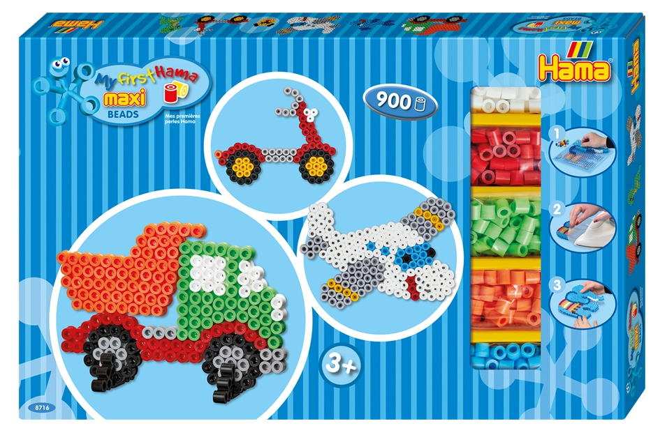 Een hama stijkkralen maxi gigantisch geschenkverpakking koop je bij NiceSupplies.nl