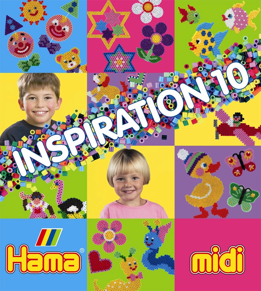 Een hama stijkkralen midi inspirationsschrift nr. 10 koop je bij NiceSupplies.nl