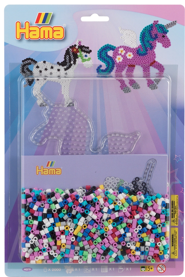 Een hama stijkkralen midi pegasus in blister koop je bij NiceSupplies.nl