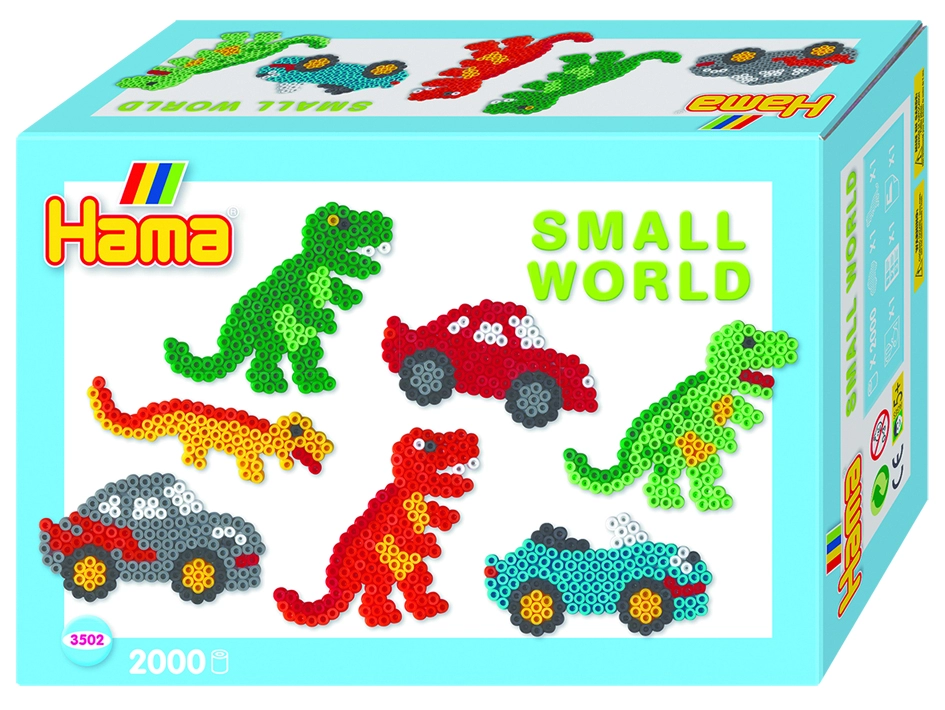 Een hama stijkkralen midi small world auto geschenkverpakking koop je bij NiceSupplies.nl