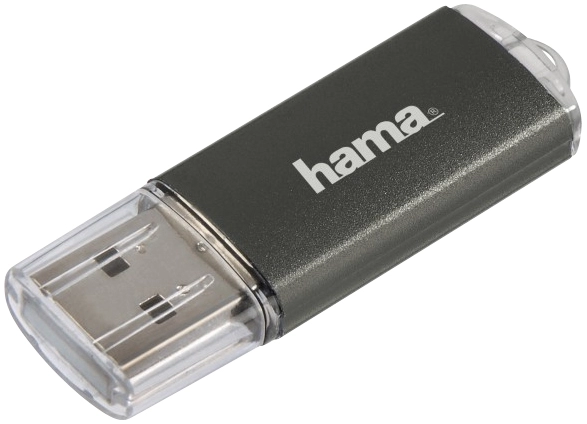 Een hama usb 20 geheugenstick flashpen laeta 16 gb grijs koop je bij NiceSupplies.nl