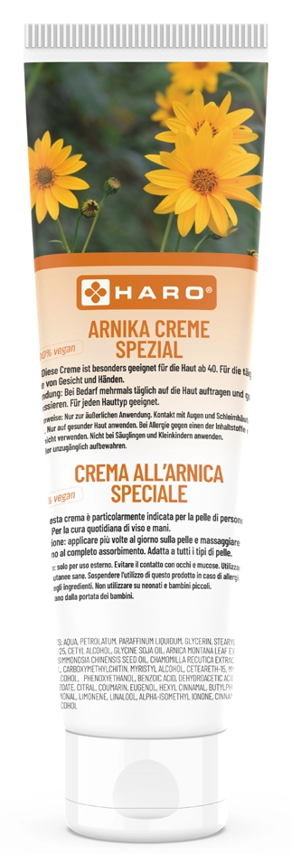 Een haro arnika creme speciaal 100 ml tube koop je bij NiceSupplies.nl