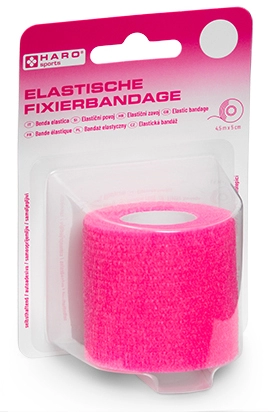 Een haro elastische fixierbandage 50 mmx4,5 m lichtgroen koop je bij NiceSupplies.nl