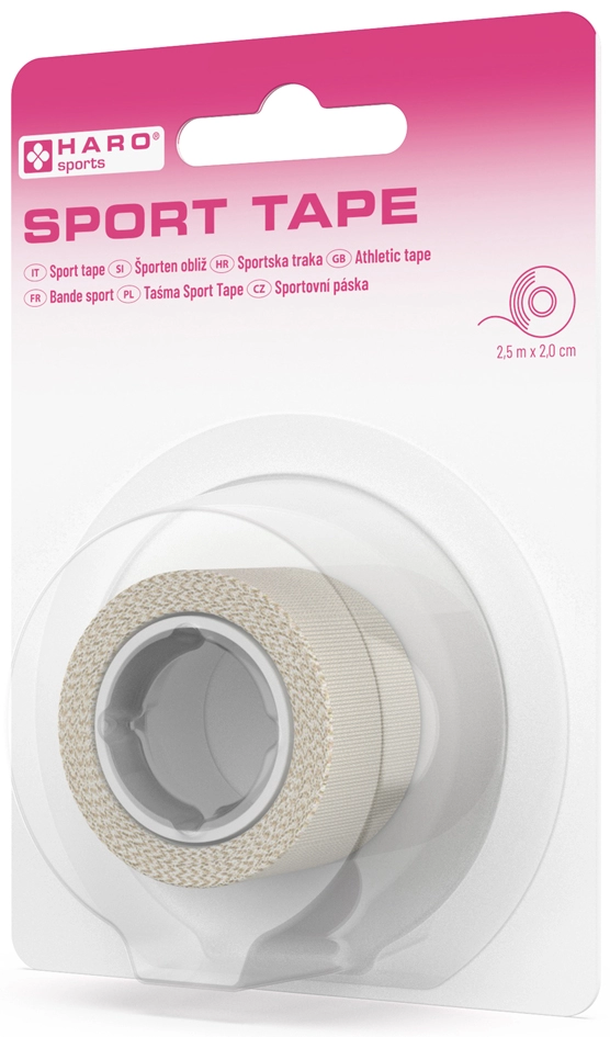 Een haro sport-tape 38 mmx5 m zwart koop je bij NiceSupplies.nl