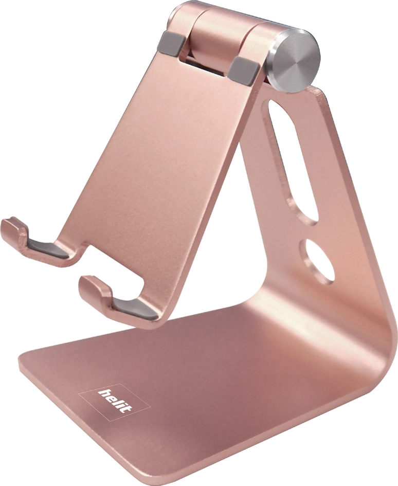 Een helit smartphone-standaard the lite stand rosegold koop je bij NiceSupplies.nl