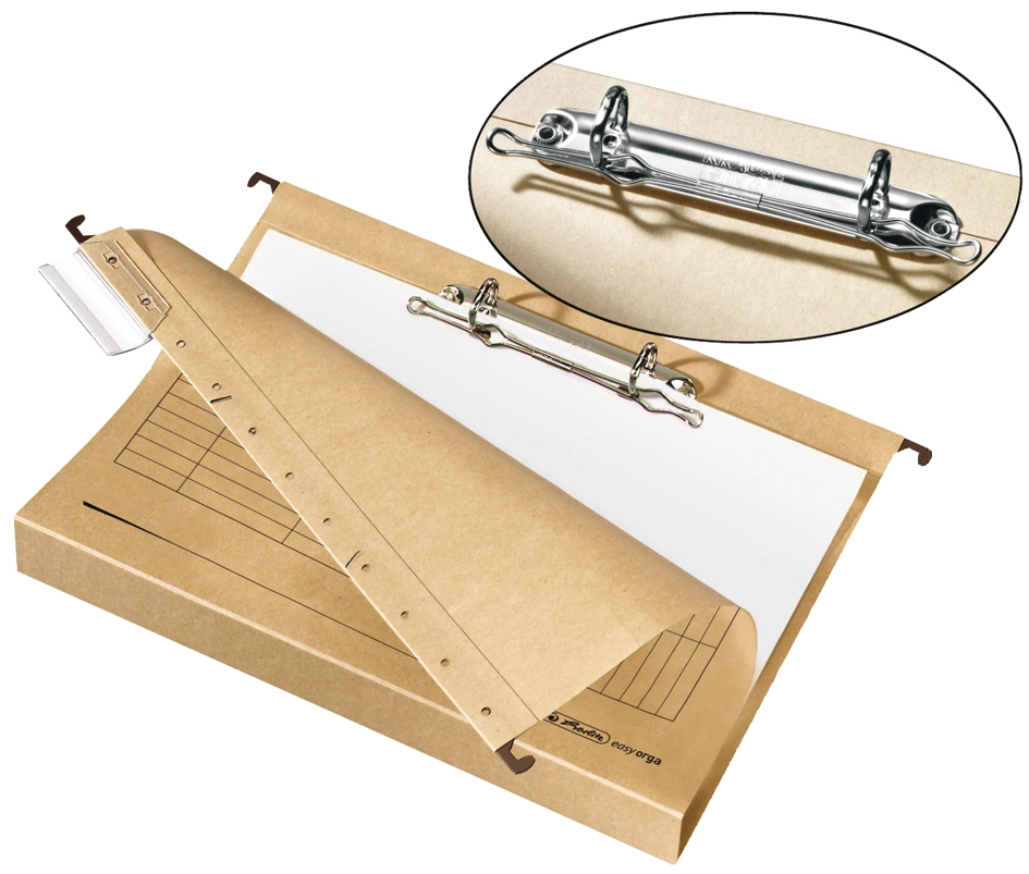 Een herlitz hangmap easyorga a4 2-ringmechaniek koop je bij NiceSupplies.nl