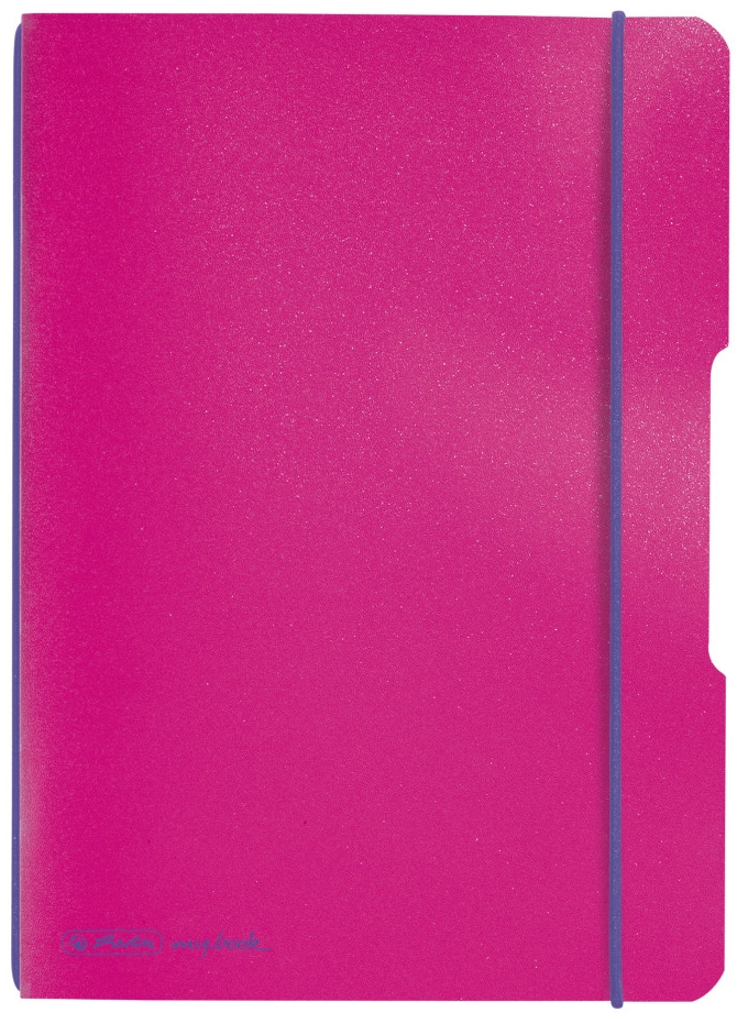 Een herlitz notitieboek mybook flex a5 pp-cover blauw koop je bij NiceSupplies.nl