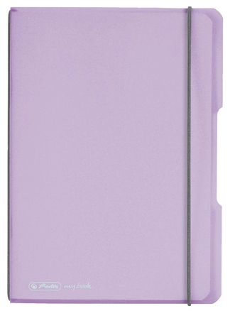 Een herlitz notitieboek mybook flex pastel a5 pp-cover-seringsn koop je bij NiceSupplies.nl