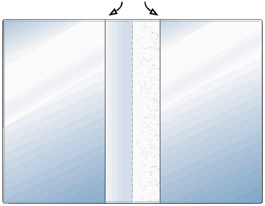 Een hetzel pasmap pvc 2-vakken 0 17mm formaat din a6 koop je bij NiceSupplies.nl