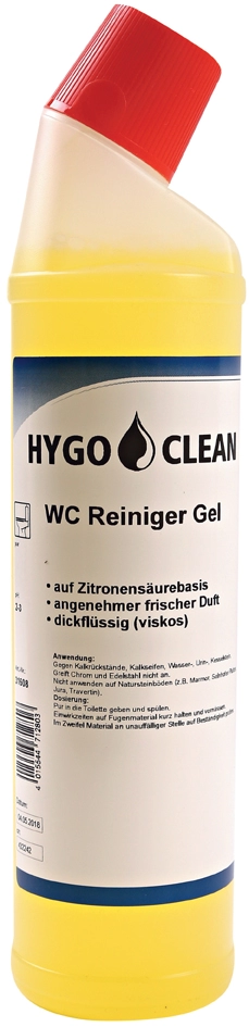 Een hygoclean wc-reiniger gel citrus 750 ml fles koop je bij NiceSupplies.nl