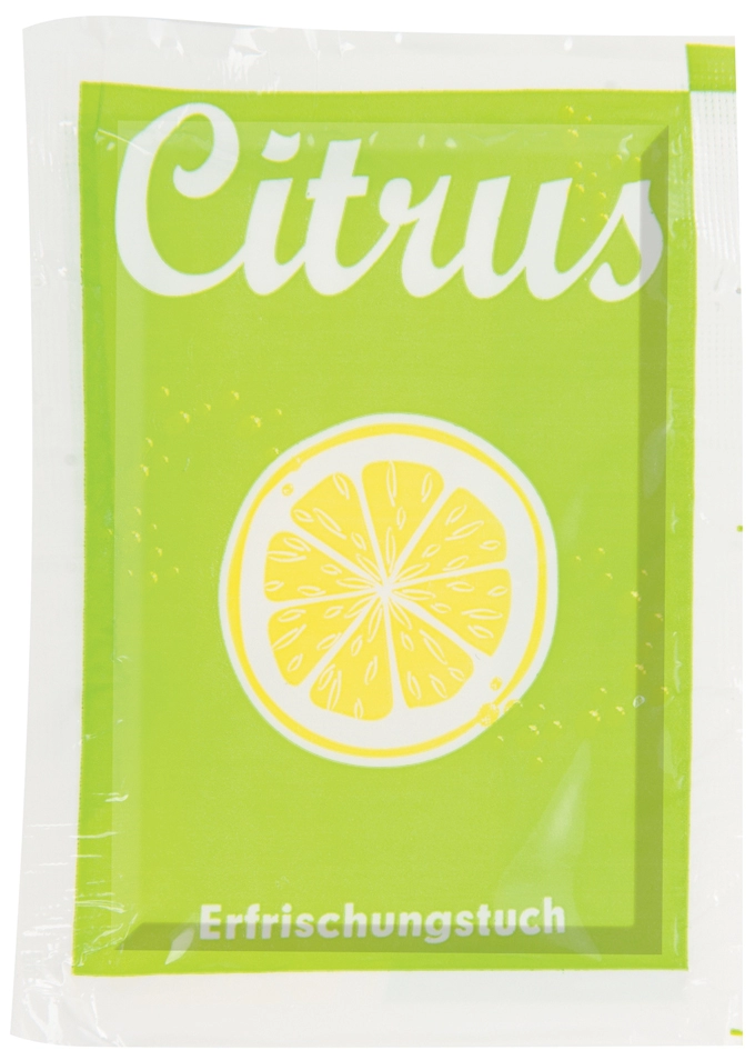 Een hygostar erfrisungsdoek citrus light 250 stuks polyzak koop je bij NiceSupplies.nl