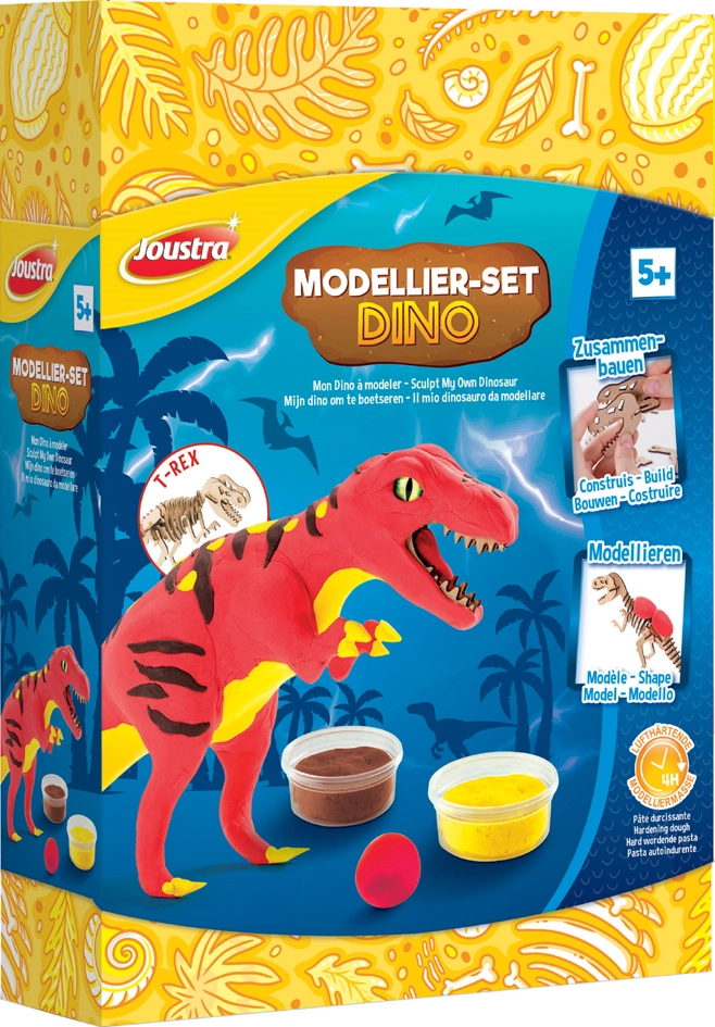 Een joustra boetseer-set 'dino' stegosaurus koop je bij NiceSupplies.nl