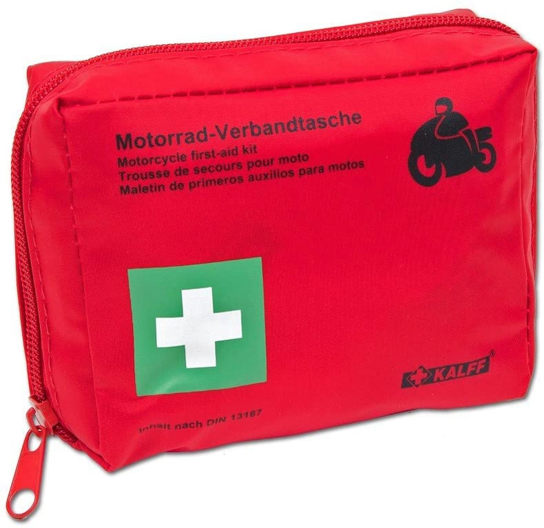 Een kalff motorrad-verbandtas inhalt din 13167 rood koop je bij NiceSupplies.nl