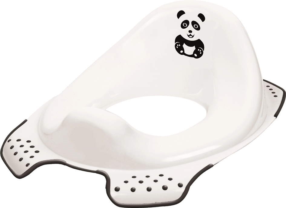 Een keeeper kids kinder-toiletzittting 'ewa panda' wit koop je bij NiceSupplies.nl