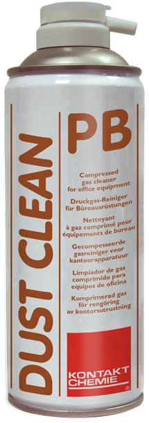 Een kontakt chemie druckluchtreiniger dust clean pb 400 ml koop je bij NiceSupplies.nl