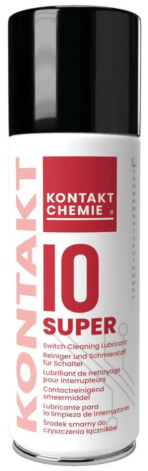 Een kontakt chemie kontakt super 10 kontaktreiniger 200 ml koop je bij NiceSupplies.nl