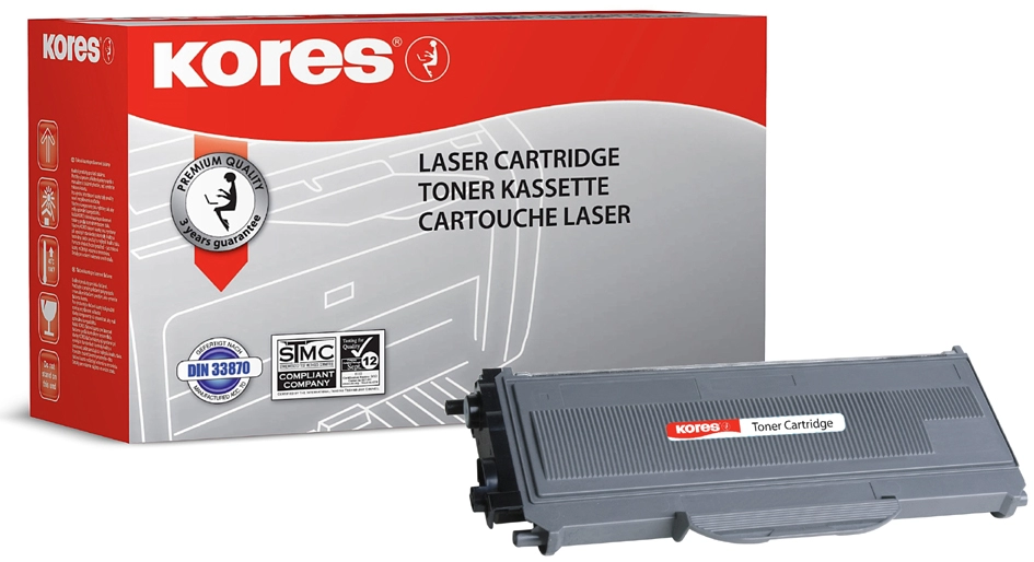 Een kores drum voor brother laserprinter hl-2240-hl-2240d koop je bij NiceSupplies.nl