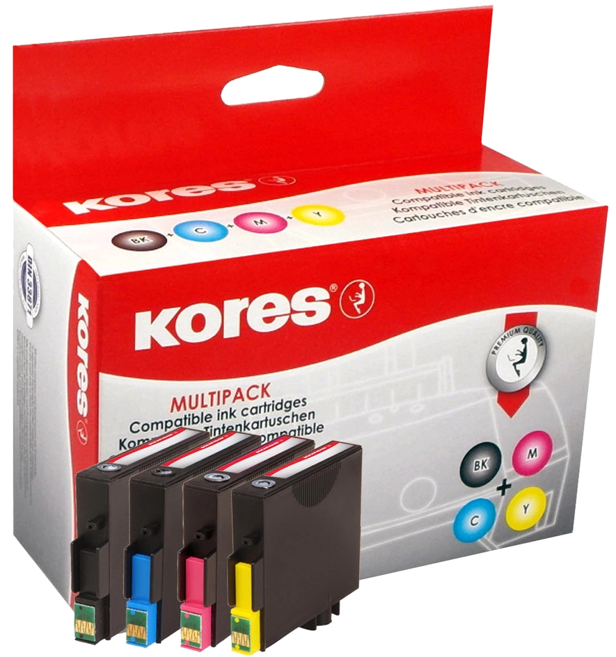 Een kores multi-pak inkt g1633kit vervangt epson t3351/t3362-64 koop je bij NiceSupplies.nl