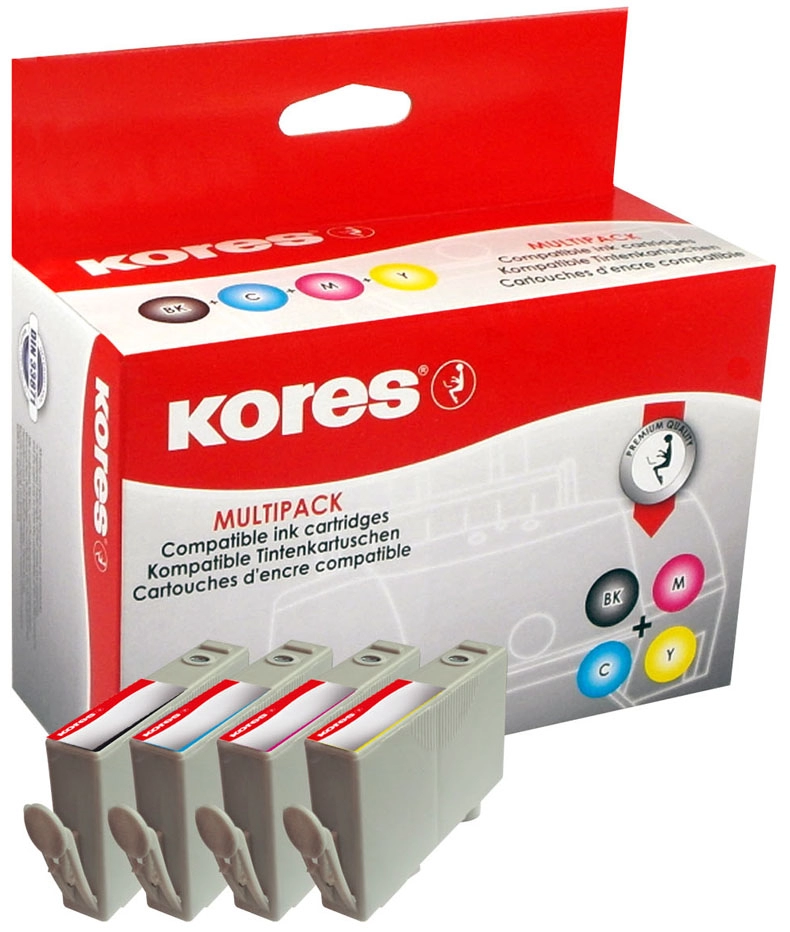 Een kores multi-pak inktcartridge g1756kit vervangt hp 903xl koop je bij NiceSupplies.nl