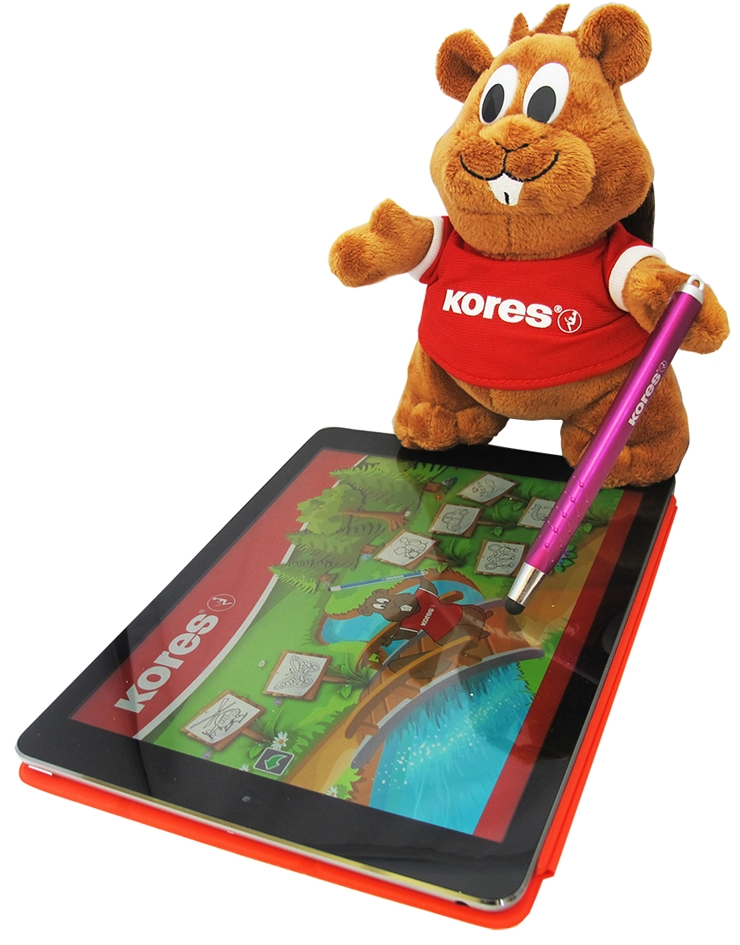 Een kores stylus touchpen touch pen digi coach gekleurd assorti koop je bij NiceSupplies.nl