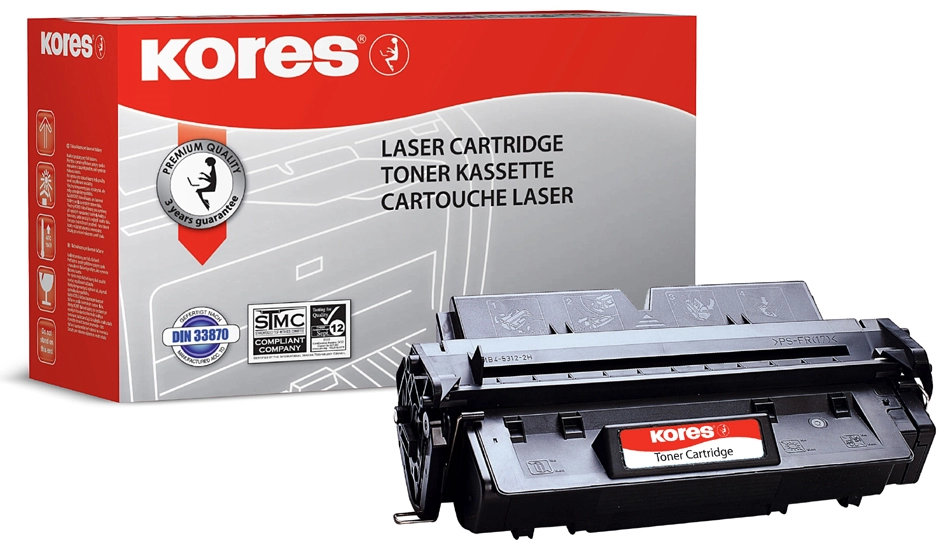 Een kores toner voor canon fax l250-l260i-l300 zwart koop je bij NiceSupplies.nl