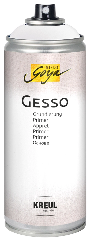 Een kreul acrylgrundierung solo goya gesso wit 400 ml spray koop je bij NiceSupplies.nl