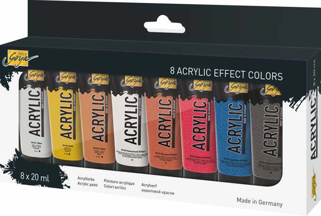 Een kreul acrylverf solo goya acrylic 20 ml 8 stuks-set koop je bij NiceSupplies.nl