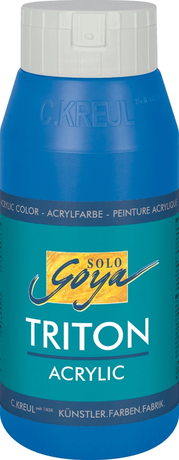 Een kreul acrylverf solo goya triton citroen 750 ml koop je bij NiceSupplies.nl