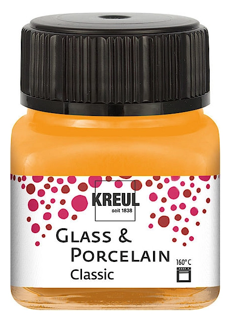 Een kreul glas-en porceleinverf classic cognac 20 ml koop je bij NiceSupplies.nl