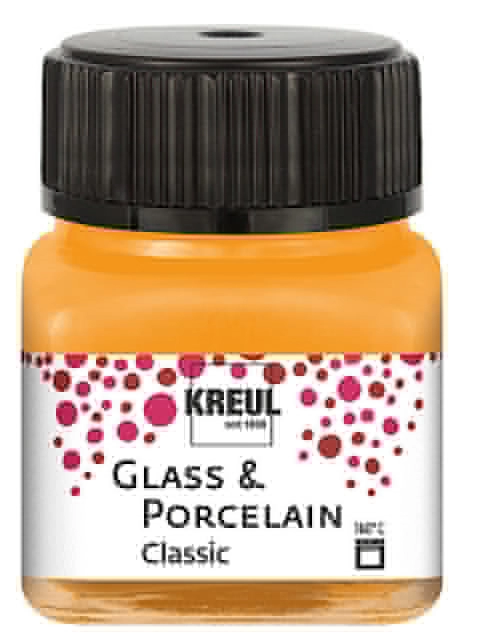 Een kreul glas-en porceleinverf classic parelmoer-wit 20 ml koop je bij NiceSupplies.nl