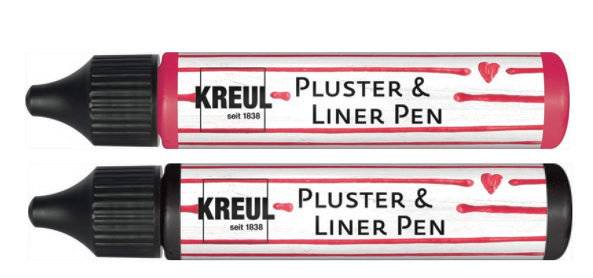 Een kreul pluster en liner pen 29 ml mademoiselle rose koop je bij NiceSupplies.nl