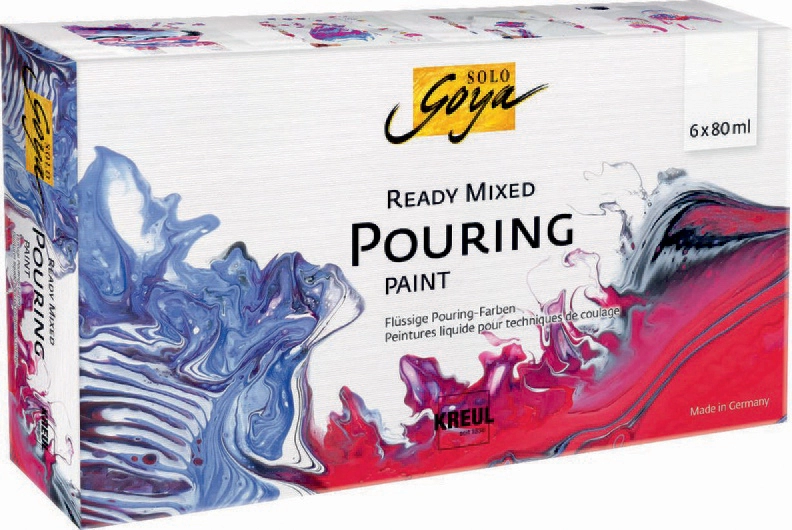 Een kreul solo goya pouring-set ready mixed 6x80 ml koop je bij NiceSupplies.nl