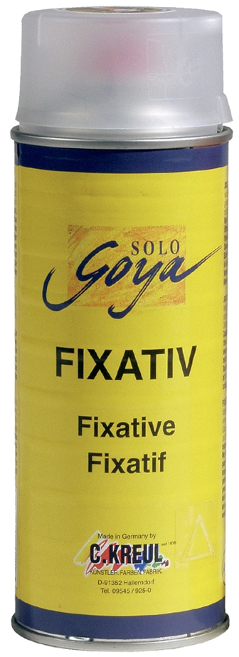 Een kreul verf solo goya fixativ 150 ml doosje koop je bij NiceSupplies.nl