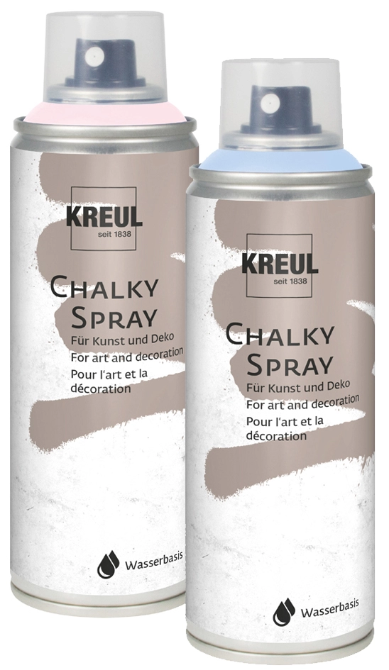 Een kreul verfspuitbus chalky spray mademoiselle rose 200 ml koop je bij NiceSupplies.nl