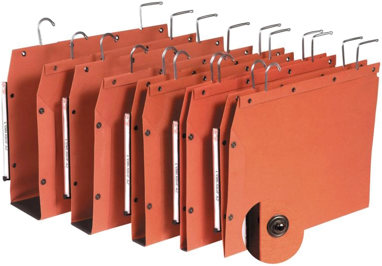 Een l'oblique hangmap tub bodenbreedte: 30 mm orange koop je bij NiceSupplies.nl